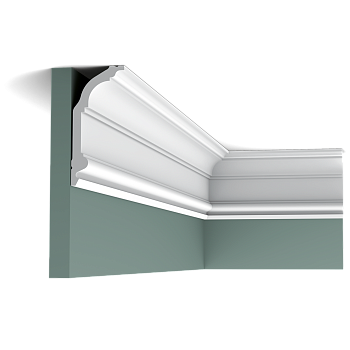 Карниз Orac Decor Полиуретан С339 NOBLESSE д 2000 x в 141 x ш 64